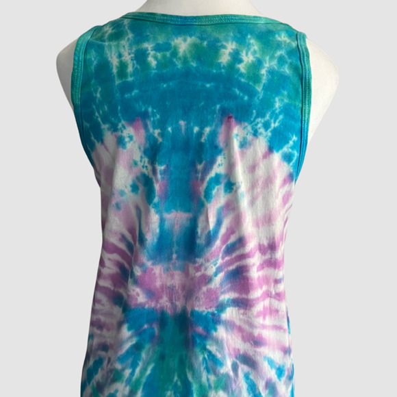 Tomcat Tie Dye Creations Women's Tank Multi Color, NWT-Size Medium - Picture 6 of 6